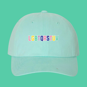 LGBTQRSTUV GOLF HAT