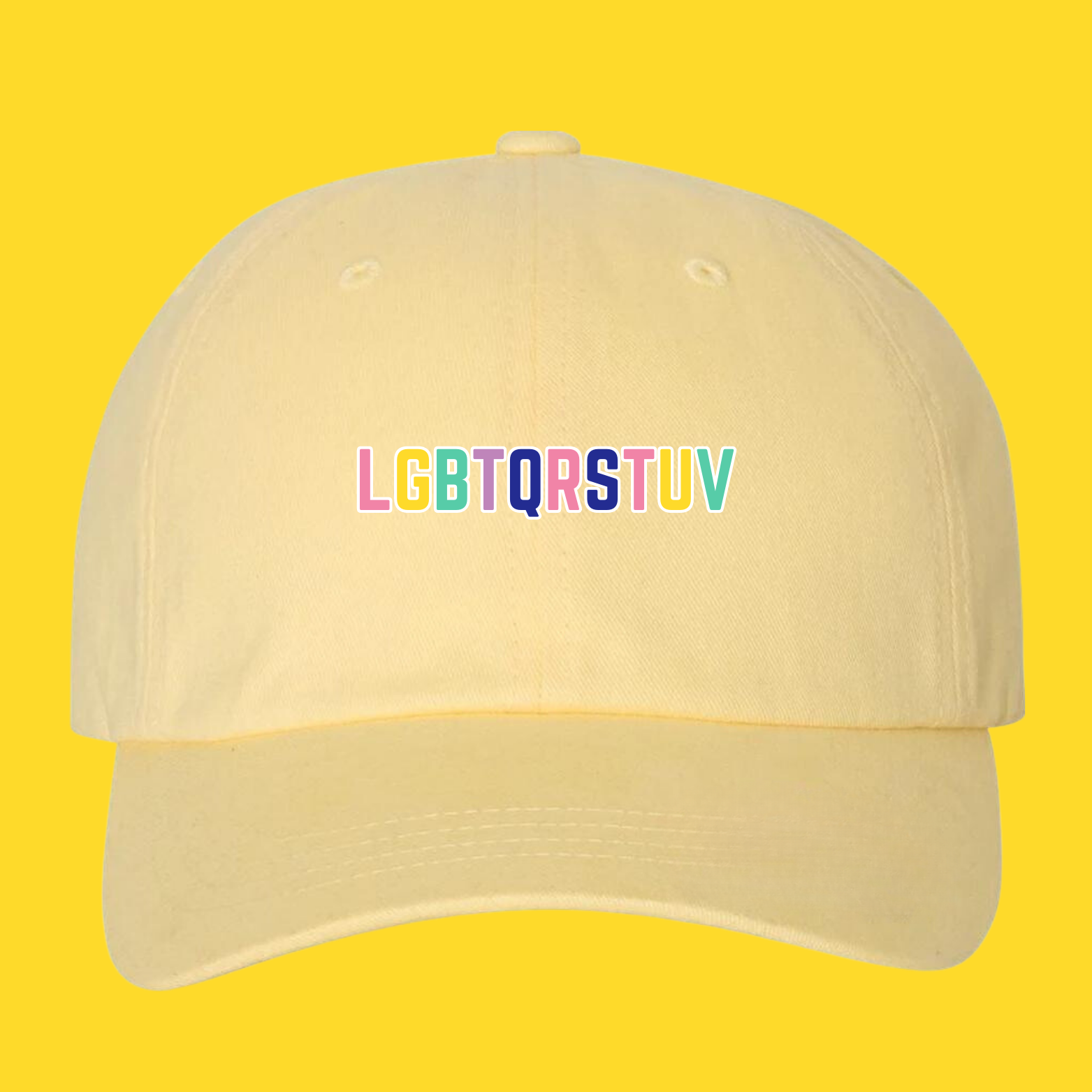 LGBTQRSTUV GOLF HAT